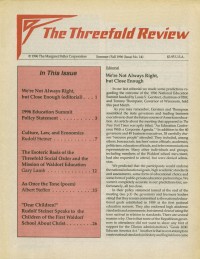 The Threefold Review, Number 14